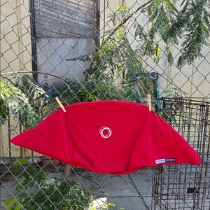 Bugaboo Fleece Tailored Canopy Cameleon Red